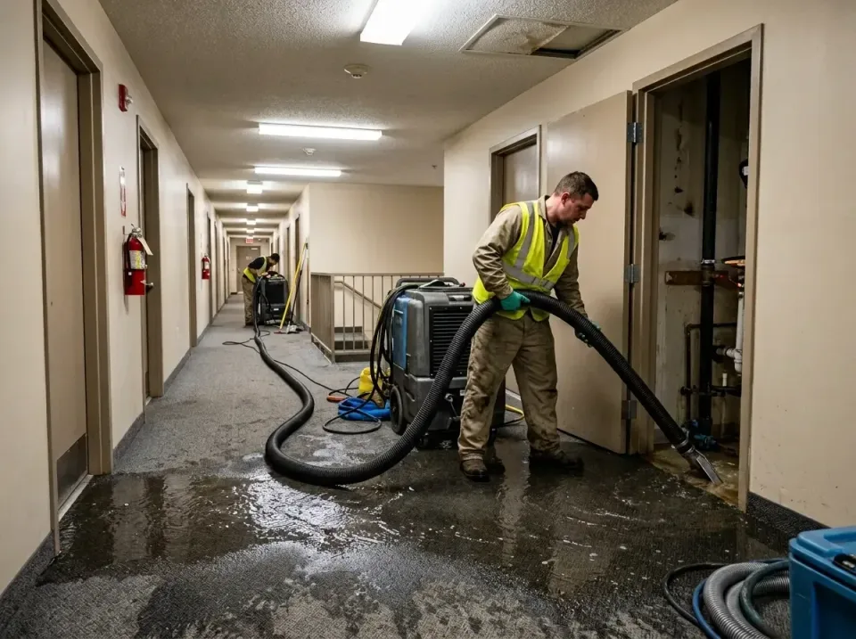 multi-unit-apartment-hallway-f-005 — frequently asked questions, Emergency Burst Pipe Water Extraction & Removal in Nome, AK